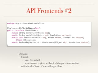 Serializing EMF models with Xtext | PDF
