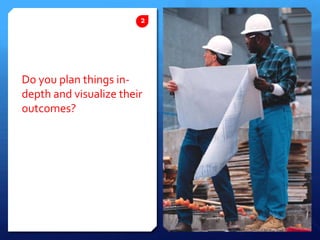 Do you plan things in-depth and visualize their outcomes?2