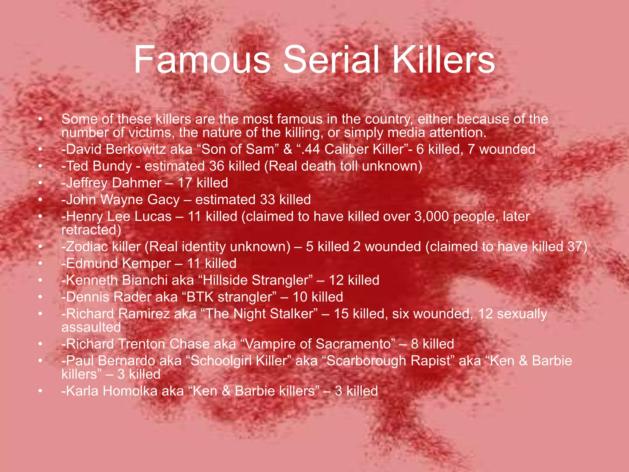 14 Unexpected Personality Traits Of Serial Killers - f6d5e5f