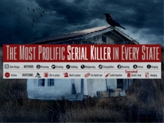 The Most Prolific Serial Killer in Every State