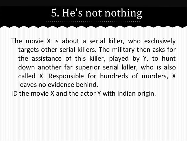 Serial Killers Quiz