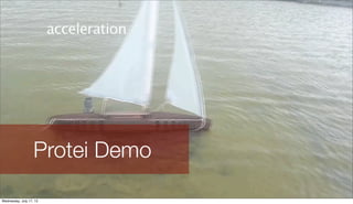 Protei Demo
Wednesday, July 17, 13
 