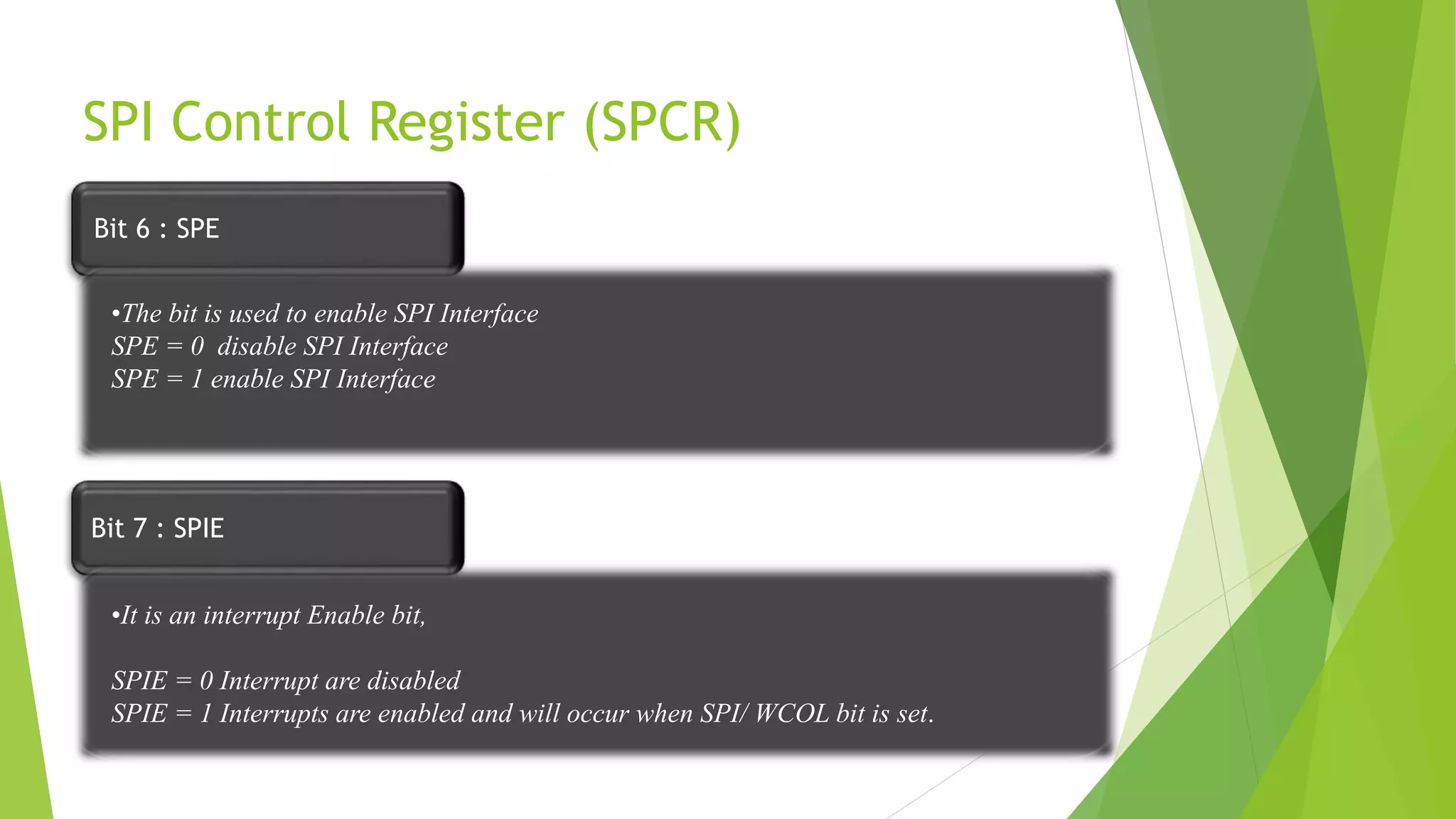 Serial Peripheral Interface | PPTX