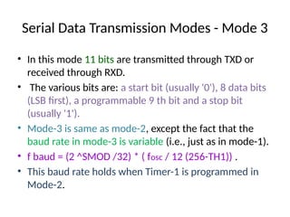Comprehensive Guide to Serial Port Programming in 8051 Microcontroller ...