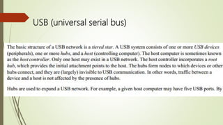 Serial Bus Protocol Serial connectors, Protocols , USB (universal serial bus) | PPTX