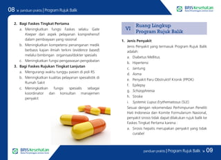 Seri bpjs kesehatan program rujuk balik | PDF