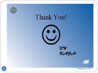 November 8, 2011 BY RAJA 