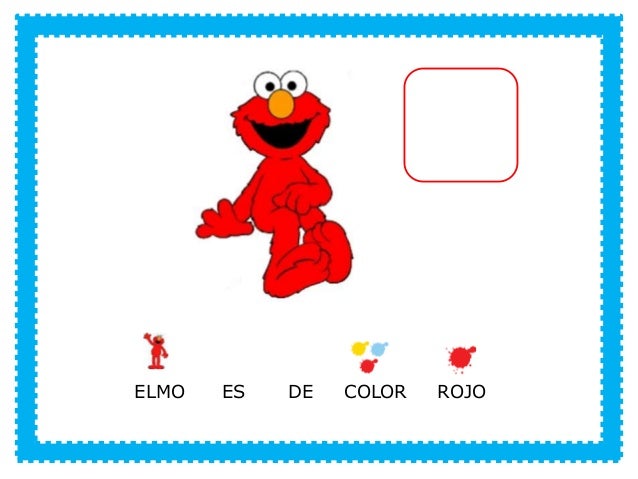 Cuento Adaptado Barrio Sesamo Y Los Colores