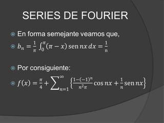 SERIES DE FOURIER

 