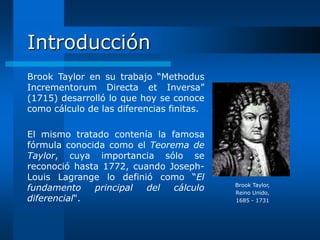 Serie de Taylor - R. Campillo