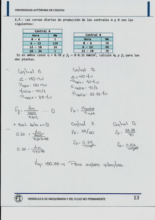 Serie ejercicios hidraulica maquinarias