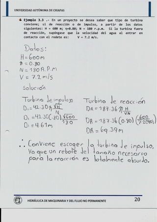 Serie ejercicios hidraulica maquinarias