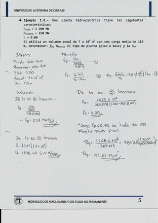 Serie ejercicios hidraulica maquinarias