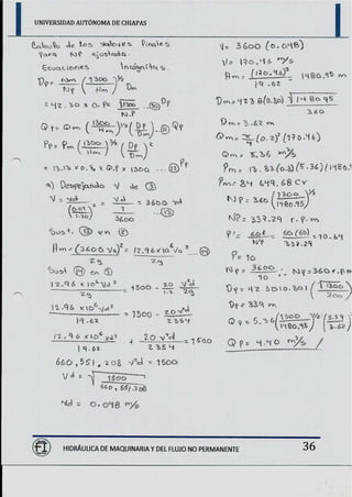 Serie ejercicios hidraulica maquinarias