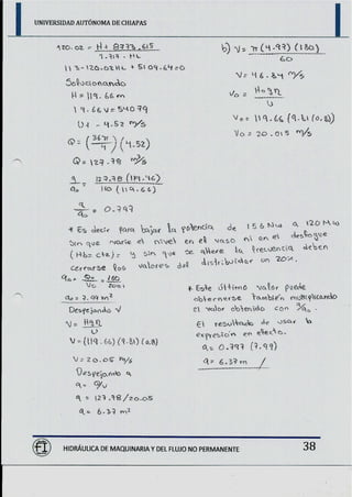 Serie ejercicios hidraulica maquinarias