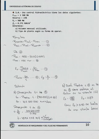 Serie ejercicios hidraulica maquinarias