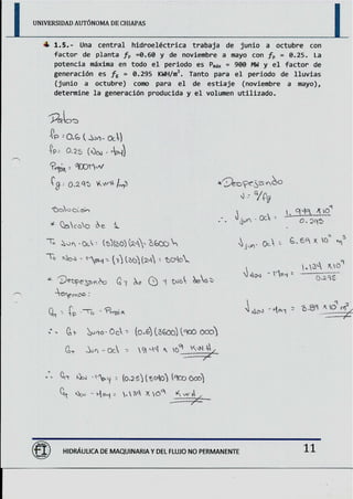 Serie ejercicios hidraulica maquinarias