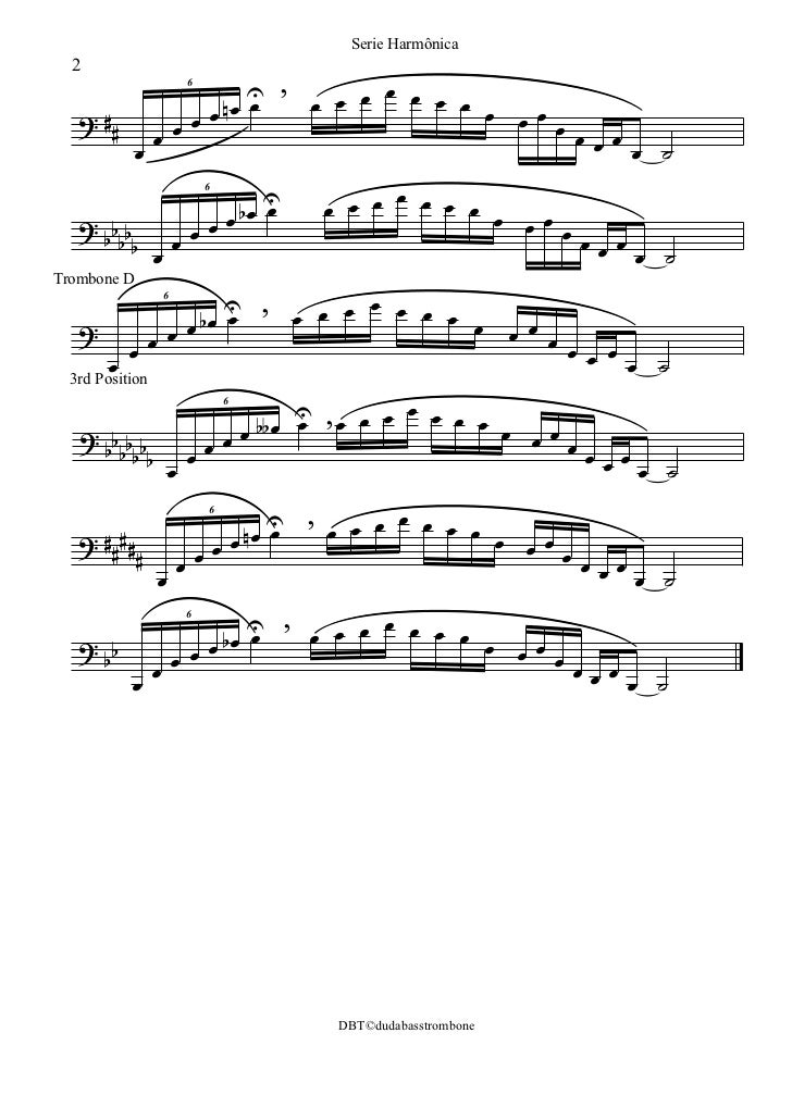 Serie harmônica warmup