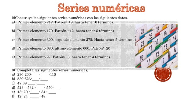 Serie numerica | PPT