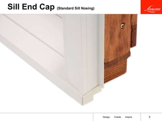 Sill End Cap  (Standard Sill Nosing) 