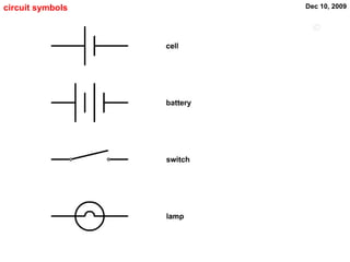 circuit symbols 