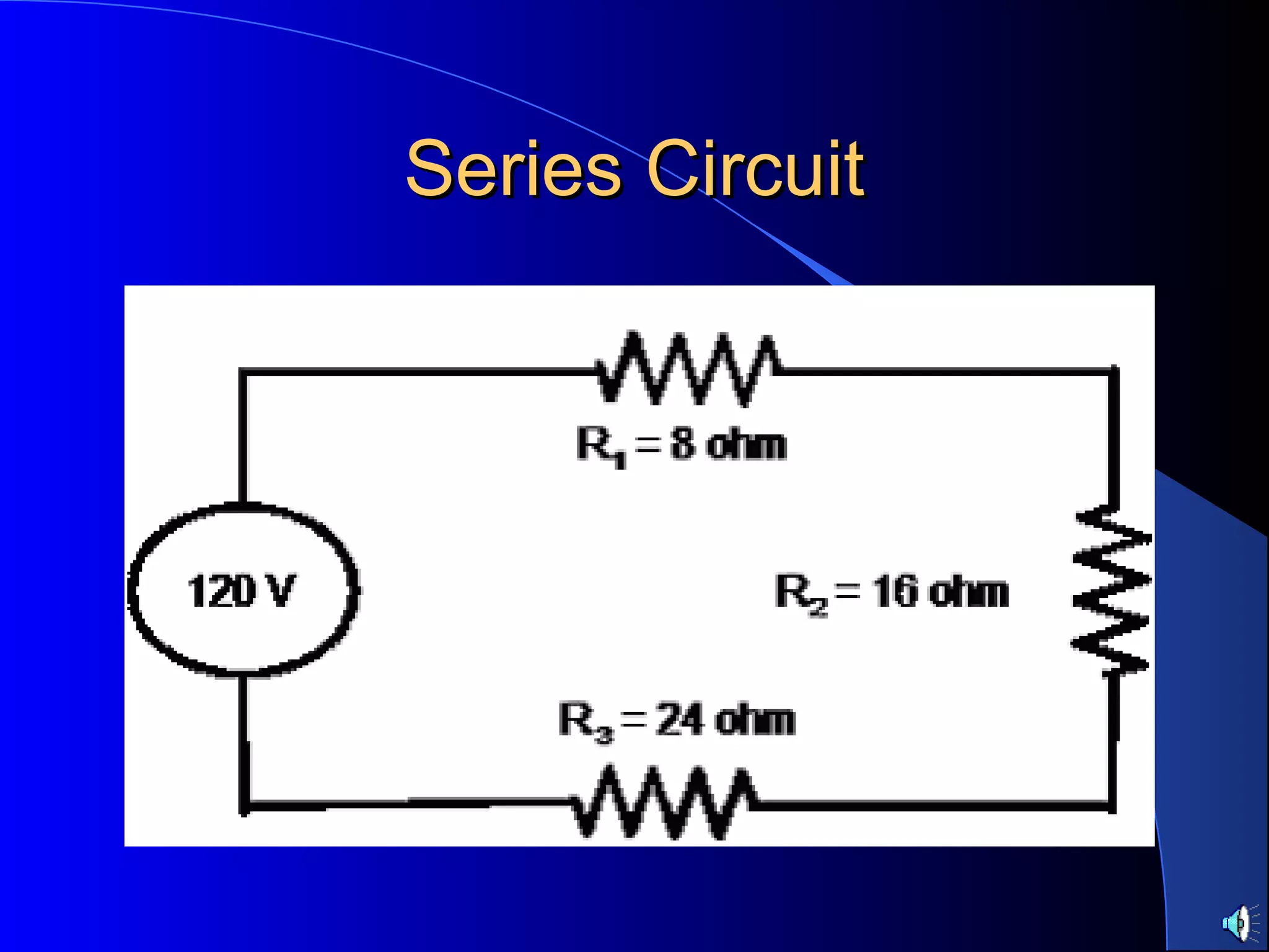 Series CircuitSeries Circuit
 