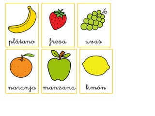 Series de frutas