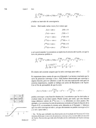 Series de taylor y mc laurin