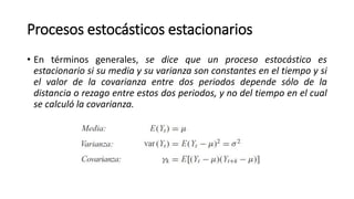 Definicion de las series de teimpo, conceptos iniciales PPT