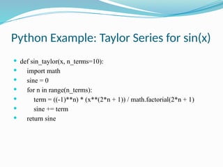 Series Expansion in Computer Programming ppt.pptx
