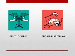 PULPO / CARRUSEL MANGUERA DE PRESION
 