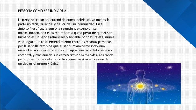 Ser individual