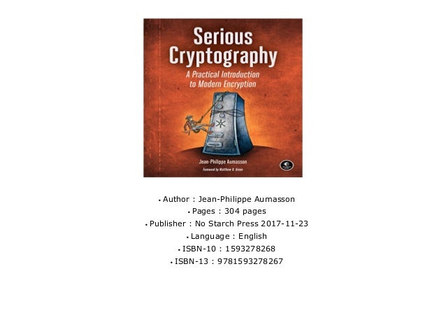 Serious Cryptography