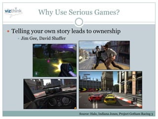 Serious Games Presentation Web