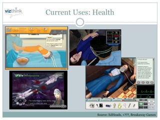 Serious Games Presentation Web