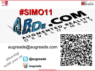 /augreade @augreade [email_address] #SIMO11 