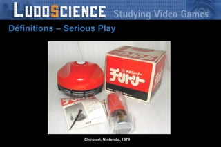 Définitions – Serious Play Chirotori, Nintendo, 1979 