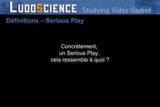 Concrètement,  un Serious Play,  cela ressemble à quoi ? Définitions – Serious Play 