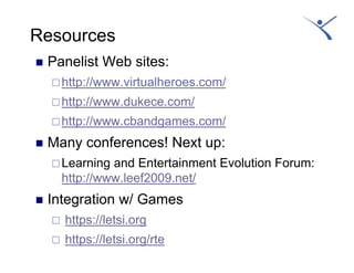 Serious Games for Human Capital Management