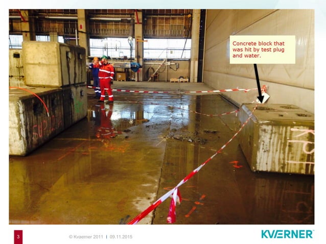 Serious incident 27 10 2015 t12th nov 2015 test plug loosened and shot ...