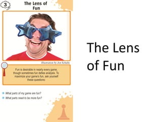 The Lens
of Fun
 