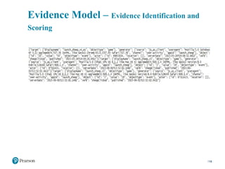 Evidence Model – Evidence Identification and
Scoring
13
 