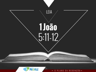 Estudo Bíblico 4 - O Plano da Redenção