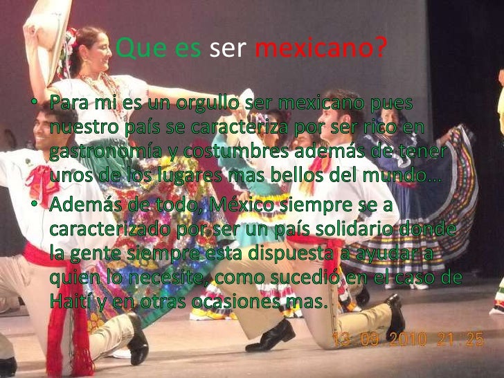Ser mexicano