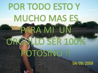 Cultura en San Luis potosí. Este es un estado que además de caracterizarse por sus paisajes, costumbres o comida, también es conocido porque en el se encuentran algunos de los museos mas importantes del país como lo son:Federico SilvaMuseo de la mascara Museo del ferrocarril.Entre otros…..