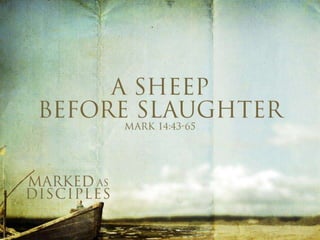 A Sheep Before Slaughter