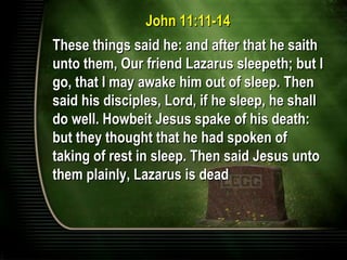 Sermon 03 - Keys to Death | PPT