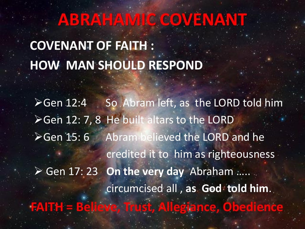 Sermon 1 abrahamic covenant 01