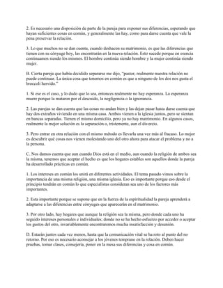 Sermones para matimonios