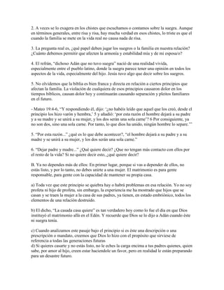 Sermones para matimonios